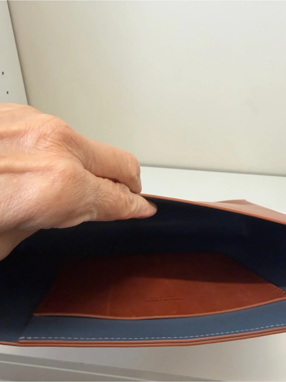 MANSUR GAVRIEL Small Hobo Bag In Brandy/avion Italian Leather quiet luxury